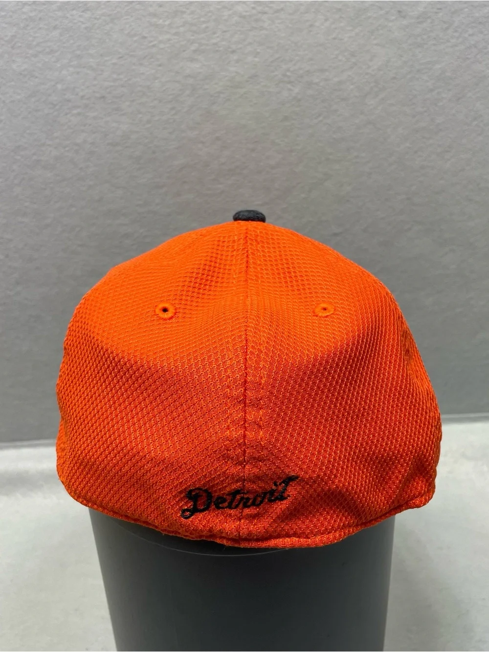New Era Detroit Tigers 39THIRTY Youth Child Orange Navy Fitted Baseball Hat